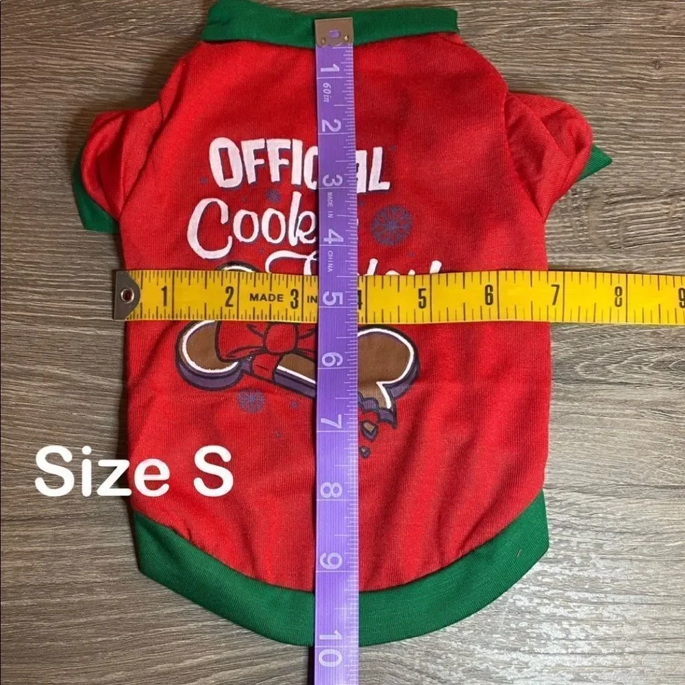 🎈Official Cookie Tester Dog Christmas Shirt